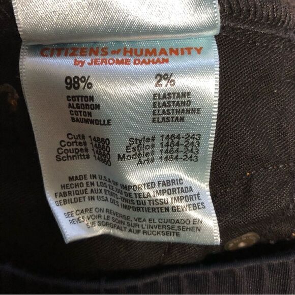 Citizens of Humanity Maternity Jeans Size 30 - Picture 7 of 8